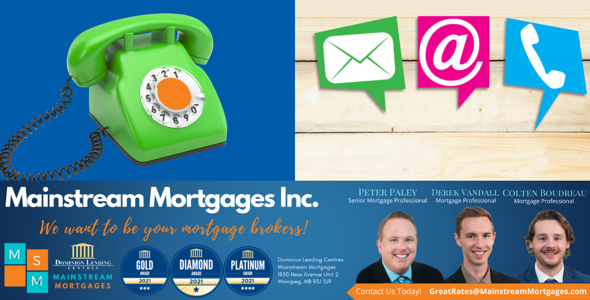 Contact The Mainstream Mortgage Team - Winnipeg's Mainstream Mortgage Team