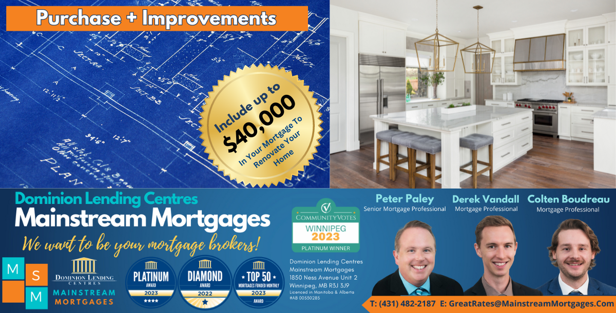 PURCHASE PLUS IMPROVEMENTS MORTGAGES banner