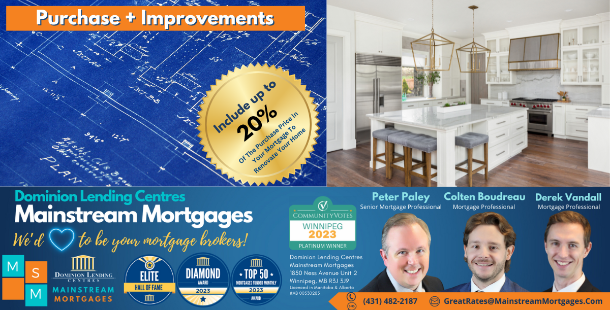 PURCHASE PLUS IMPROVEMENTS MORTGAGES banner