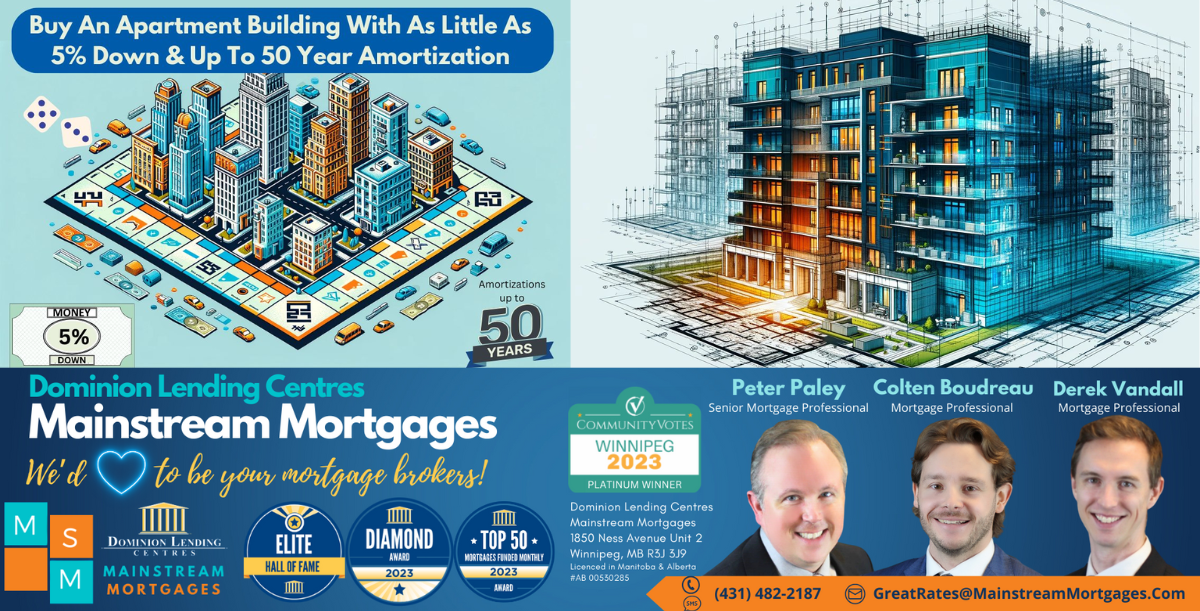 MULTI-FAMILY MORTGAGE FINANCING – (5 Or More Suites) banner