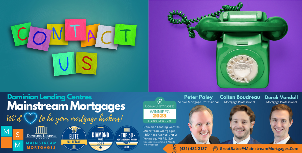 Contact The Mainstream Mortgage Team banner