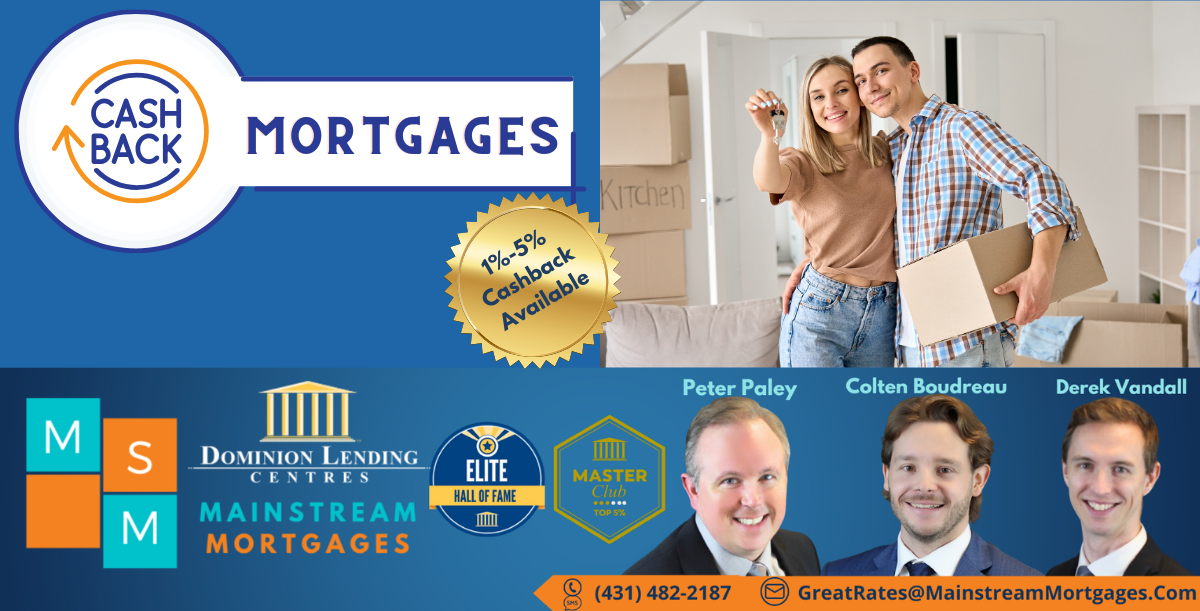 CASHBACK MORTGAGES banner
