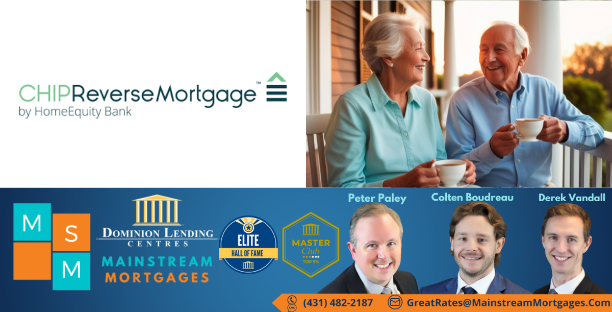 REVERSE MORTGAGES – CHIP By Home Equity Bank banner
